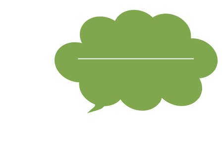 Speech bubbles, 3d illustrationの写真素材