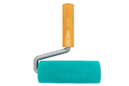 paint rollerの写真素材