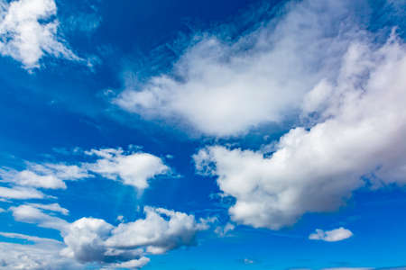 Blue sky with clouds