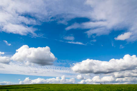 Sky with cloudsの写真素材