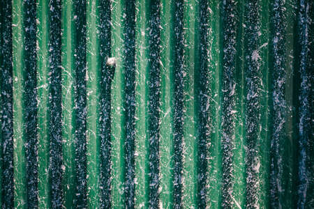 Background Detail of texture metal Corrugated Iron Panellingの写真素材