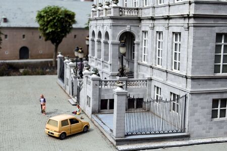 Shot of a model architectureの写真素材