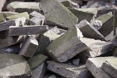 broken stonesの写真素材