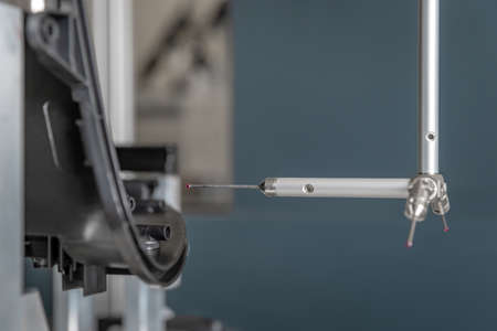 accurate 3d measurement of plastic castings on a modern machine for the automotive industry,...