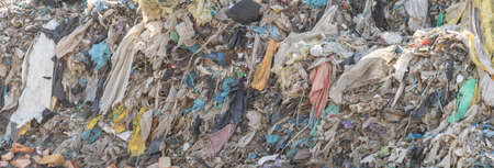 waste dump, copy space, bannerの写真素材