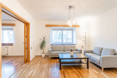 interior of a room in a family house