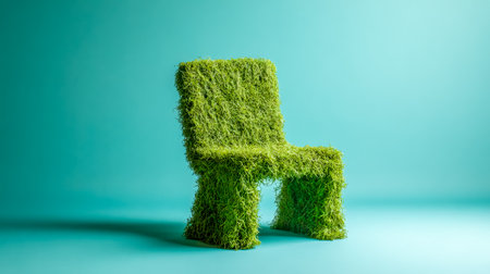 Eco friendly chair made from processed seaweed promoting sustainabilityの素材