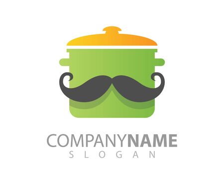 Logo template for Food, cooking, restaurant, chefのイラスト素材
