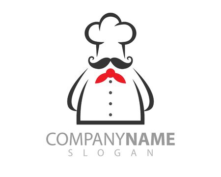 Logo template for Food, cooking, restaurant, chefのイラスト素材
