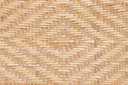 diamond pattern woven rattanの写真素材