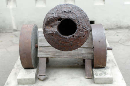 the old cannonの写真素材