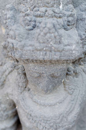 Head of The Bodhisattva Statue, 8th - 10th centuryの写真素材