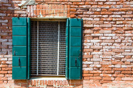 The colors of the walls of Burano, Venice, Italy