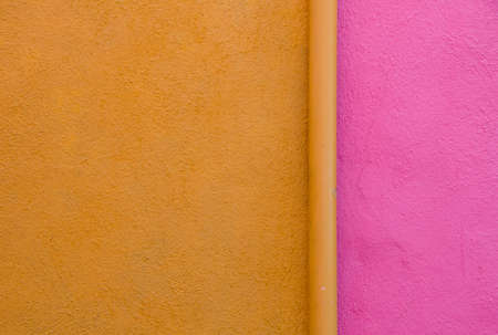 The colors of the walls of Burano, Venice, Italy
