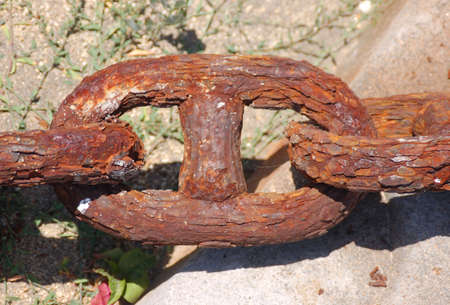 rusty chain