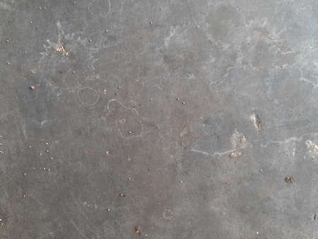 The surface of the concrete floor is dull and dirty.の写真素材