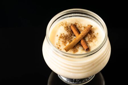 CANJICA, IS TYPICAL COIM OF BRAZILIAN REGIONAL CUISINE IN FETA JUNINAの写真素材