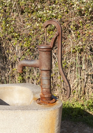 Source oldest and rust in a parkの写真素材