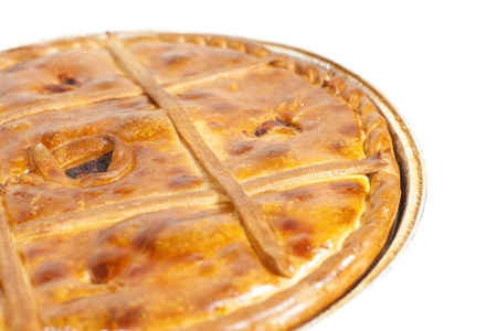 Empanada Gallega, Traditional pie stuffed with tuna or meat typical from Galicia, Spainの写真素材