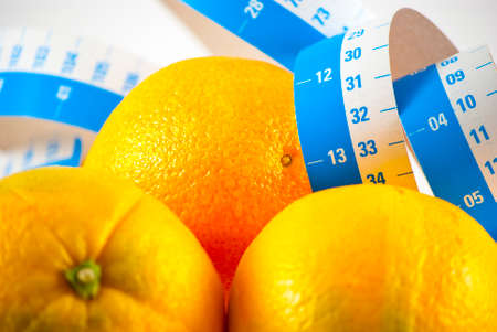 Oranges - a wonderful dessert, they improve appetite, useful as a fortifying agentの写真素材