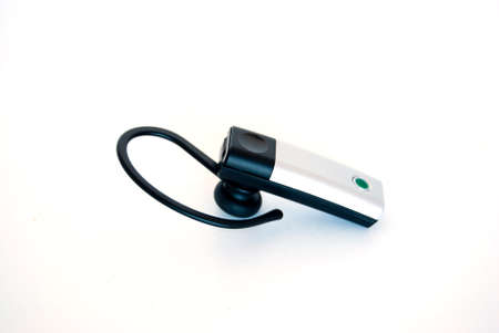 phone bluetooth is used to free his hands during a telephone conversation
の写真素材