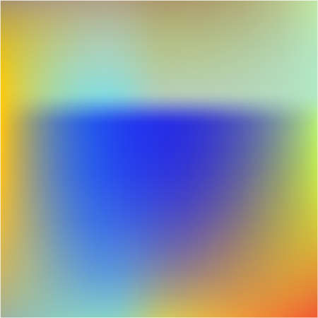 Gradient mesh painted in different colors. Creative splash and spreading spot. Vector illustration...