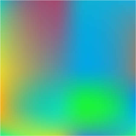 Gradient mesh painted in different colors. Juicy splash and spreading spot. Vector illustration show. Blue gradient mesh with smooth color transitions.のイラスト素材