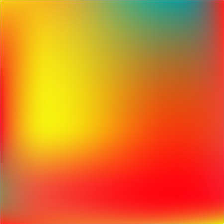 Gradient mesh painted in different colors. Vector illustration space. Great splash and spreading spot. Red gradient mesh with smooth color transitions.のイラスト素材