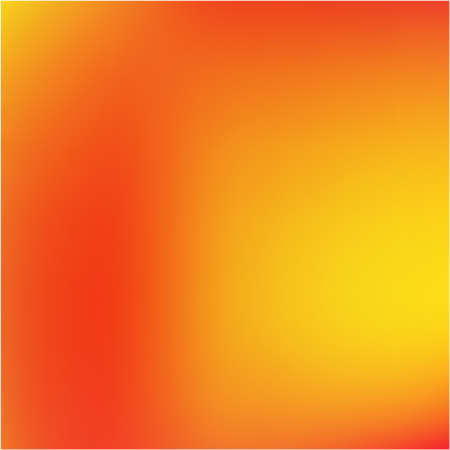 Gradient mesh painted in different colors. Vector illustration layout. Random splash and spreading spot. Yellow gradient mesh with smooth color transitions.のイラスト素材