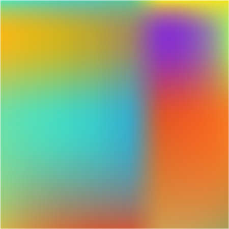 Gradient mesh painted in different colors. Vector illustration flat. Random splash and spreading spot. Blue gradient mesh with smooth color transitions.のイラスト素材