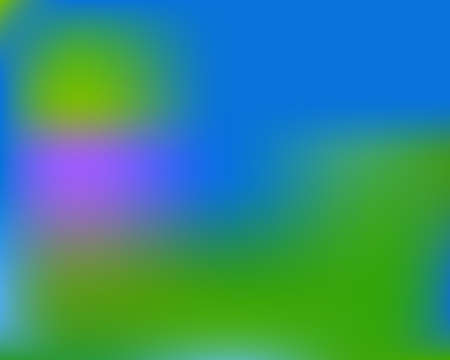Bright blurred graphics from various combinations of colors and shades. Vector illustration flat. Random splash and spreading spot. Blue color spots that form a bright blurred graphics.のイラスト素材