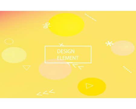 New abstract colourful background. Vector illustration vintage. Clean backdrop with simple muffled colors. Yellow trendy soft blurred colors and elegant smooth blend.のイラスト素材