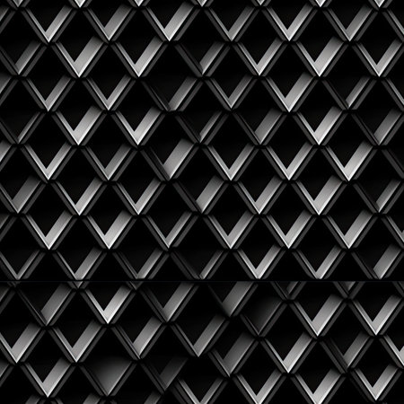 Abstract background, black and white, geometric patternの素材