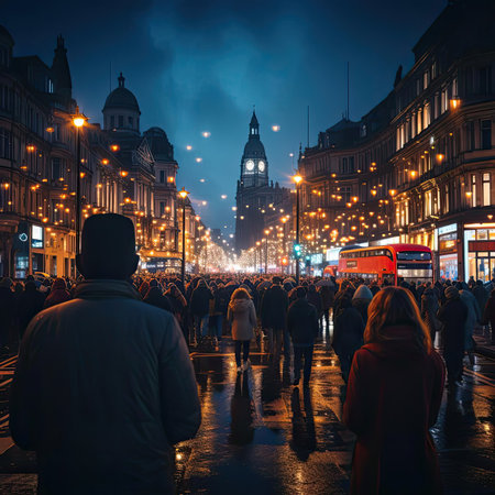 Phone tripod capturing cityscapeの素材