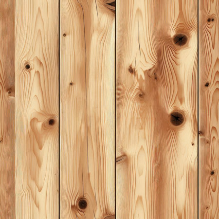 Hyper-realistic wood plank texture with high resolution and organic formations (tiled)の素材