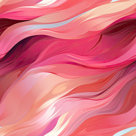 Multicolored abstract wallpaper with pink and blue waves and attention to texture (tiled)の素材