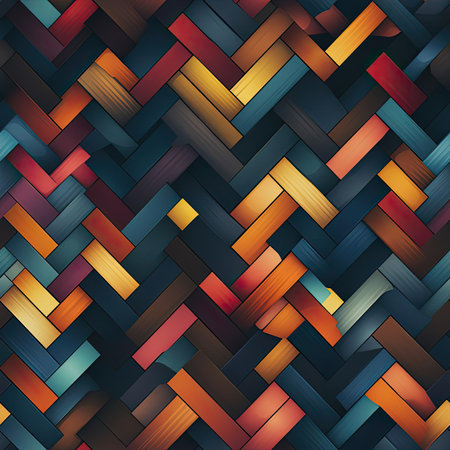 Colorful geometric wallpaper patterns for desktop and mobile (tiled)の素材