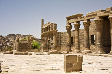 Details of Egyptian art. An example of the art of the pharaohs.の写真素材