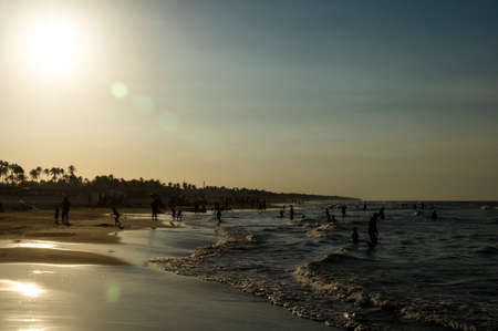 Beachgoersの写真素材