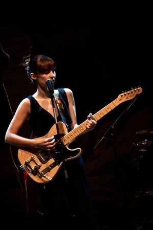 Teatro São Luiz, Lisbon, Portugal - March 8, 2012 - Rita Redshoes Performing Live as part of the "The Other Women - O Mundo nas Canções d'Elas" Tourのeditorial素材