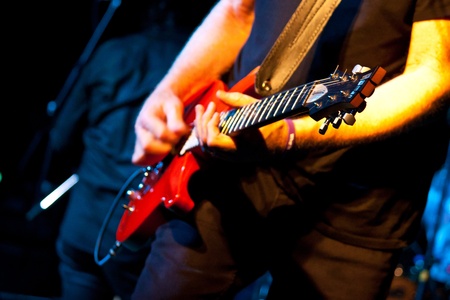 LISBON, PORTUGAL - OCTOBER, 09, 2012 -  The Great White performs live at Paradise Garage on October 09 2012 in Lisbon Portugalのeditorial素材