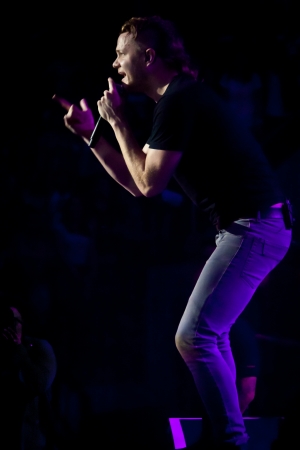 Coliseu dos Recreios, Lisbon, Portugal - June 11, 2012 - Imagine Dragons performs liveのeditorial素材