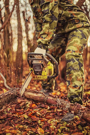 Chainsaw の写真素材