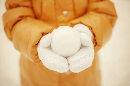 Snow ball の写真素材