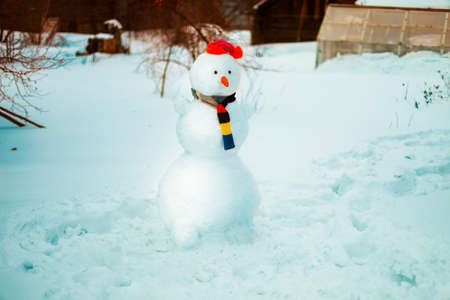 Snowman.の写真素材