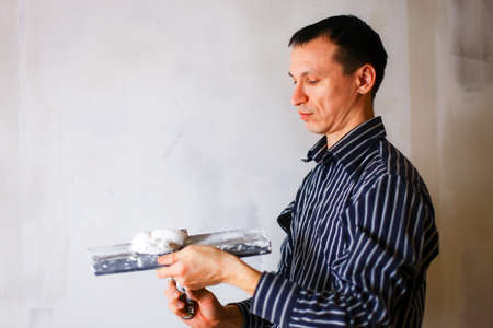 Plastering.の写真素材