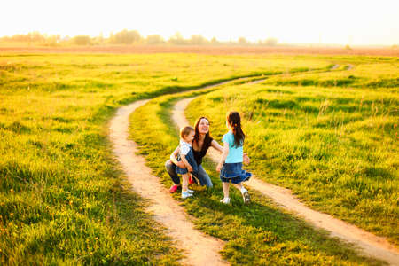 Family.の写真素材