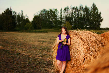 Young woman.の写真素材