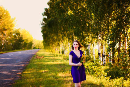 Young woman.の写真素材