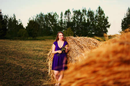 Young woman.の写真素材